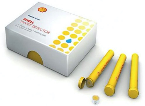 Shell Water Detector Capsules for Jet Fuels, Box of 80 Capsules
