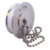 Gammon TL-1652, Dust Plug, Aluminum, With Chain, for 2" Dry Break Coupler