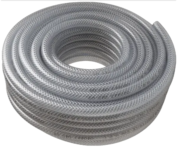 Tricoflex TCN AL-UK, Premium Multi-Purpose Hose, Clear PVC, Cloth Reinforced, CLEAR