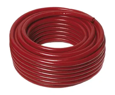 Tricoflex TCN-UK, Standard Multi-Purpose Hose, PVC, Cloth Reinforced, RED