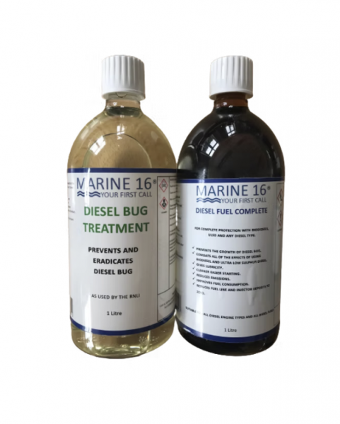 Marship, Marine 16, Twin Pack, Diesel Bug Treatment & Diesel Fuel Complete