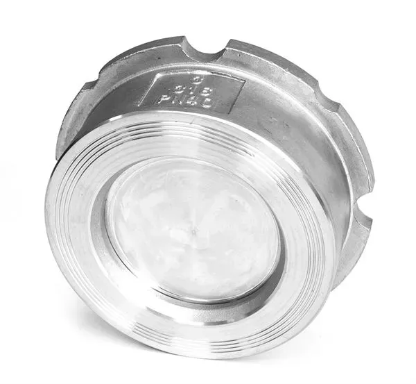 316 Stainless Steel, Wafer Disc Check Valves for Flanges, ASME B16.5 / BS EN 1092-1 / Table-E